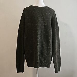 Brooks brothers Italian yarn green tweed L